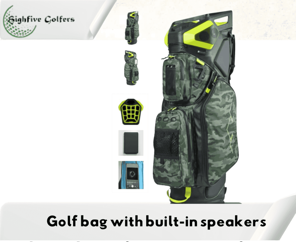 Golf Bags with built-in speakers