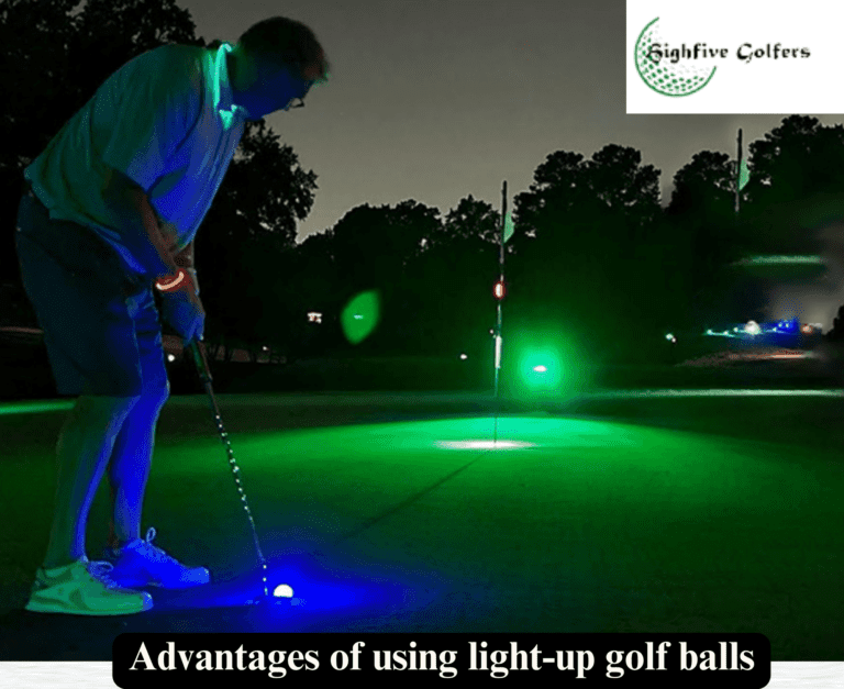 Advantages of using light-up golf balls