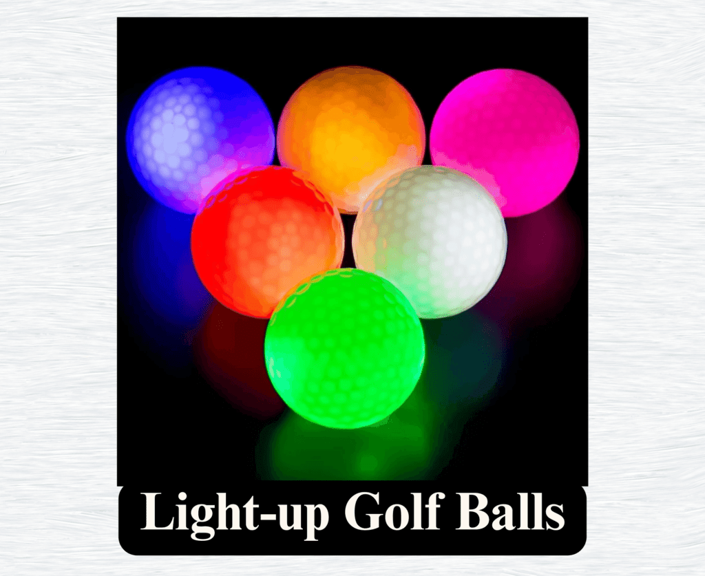 Light-up Golf Balls