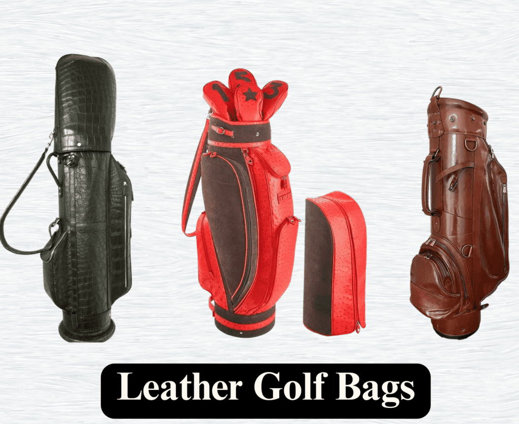 Leather Golf Bags