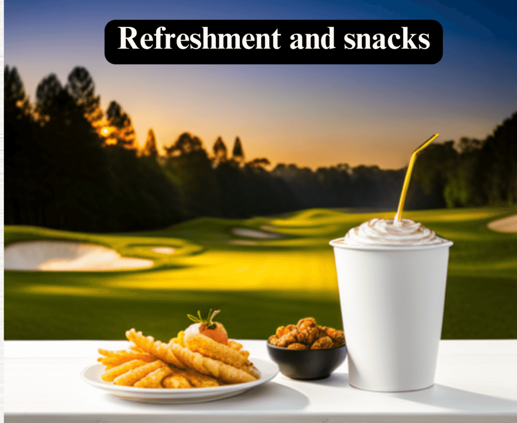 Refreshments and snacks