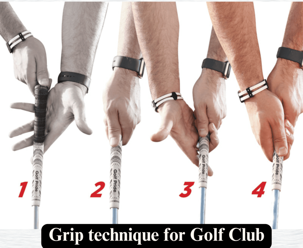 Grip technique for Golf Club