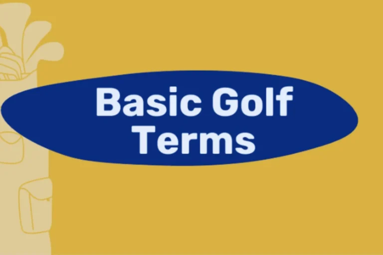 Basic Golf terms