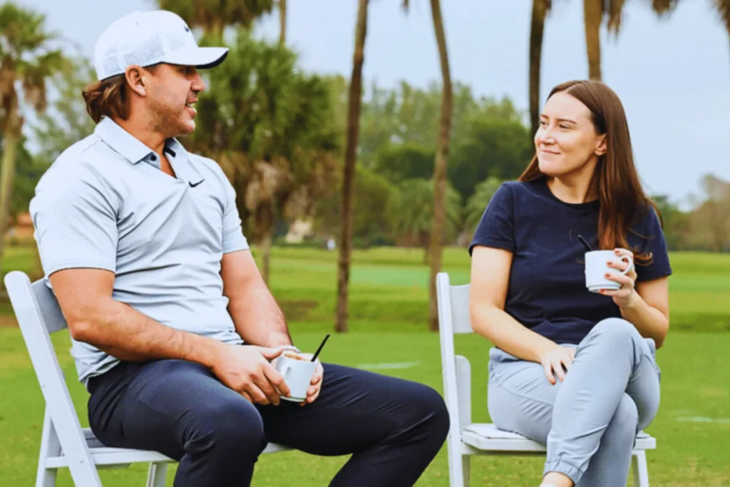 Brooks Koepka's interview with Roger