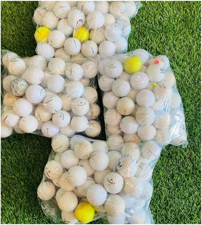 ZUSSET 100% Recycled Golf Balls