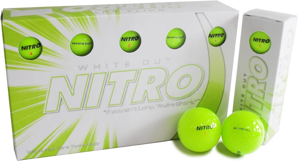 Nitro Long Distance Peak Performance Golf Balls