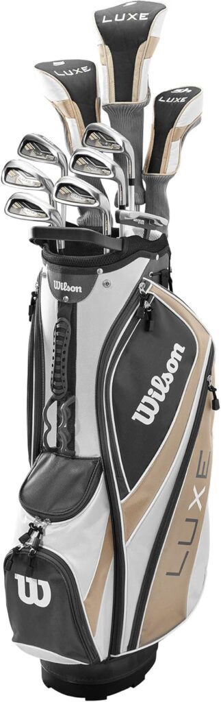 WILSON Women's Complete Golf Club Cart Bag Sets