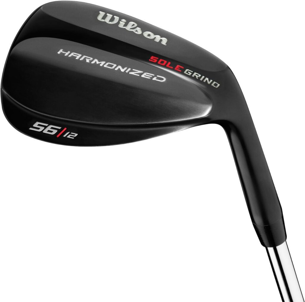 Wilson Staff Men's Harmonized Black Chrome Golf Wedge