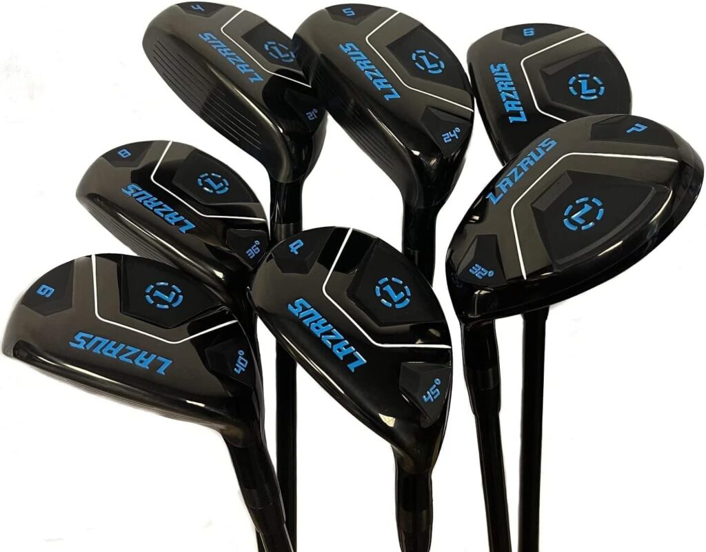 LAZRUS GOLF Premium Hybrid Golf Clubs for Men