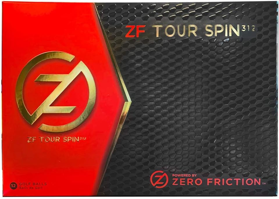 Zero Friction Tour Spin Golf Balls