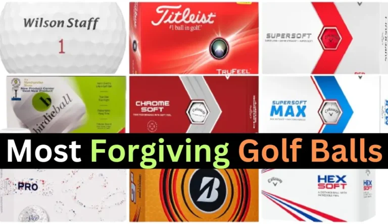 most forgiving golf balls