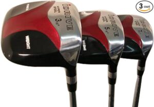 Senior Men’s iDrive Red Square Anti-Slice Draw Fairway